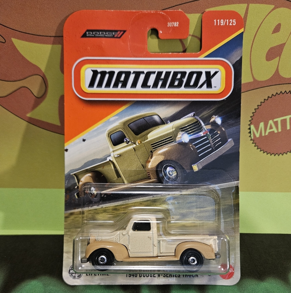 Matchbox 1940 Dodge Pickup Truck - Tan
